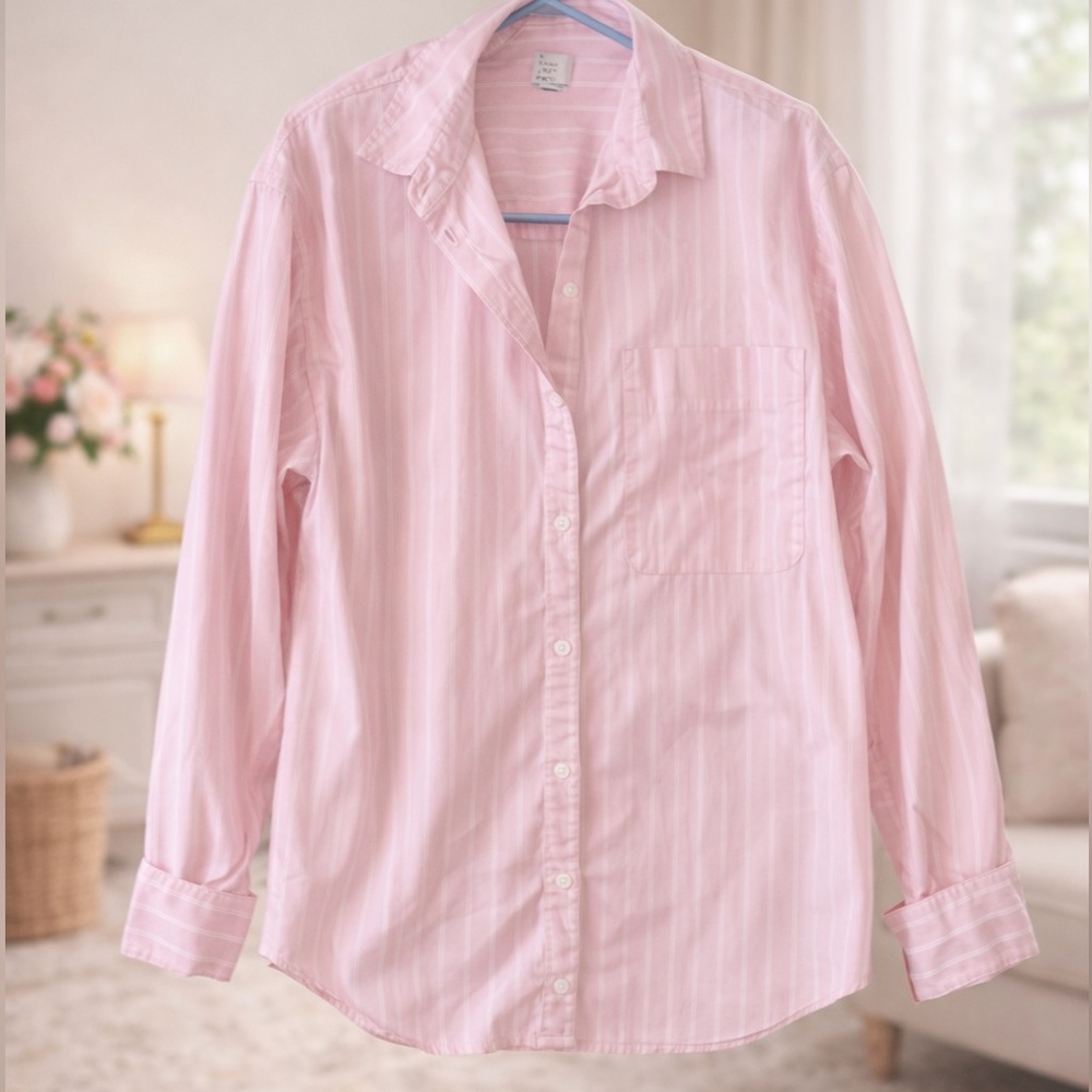 A New Day Pink Button Down Shirt